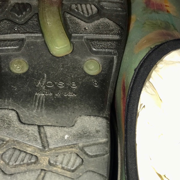 Sloggers shoes size 8, Turquoise Pansy print Rain and garden shoes NWOT - Picture 7 of 7